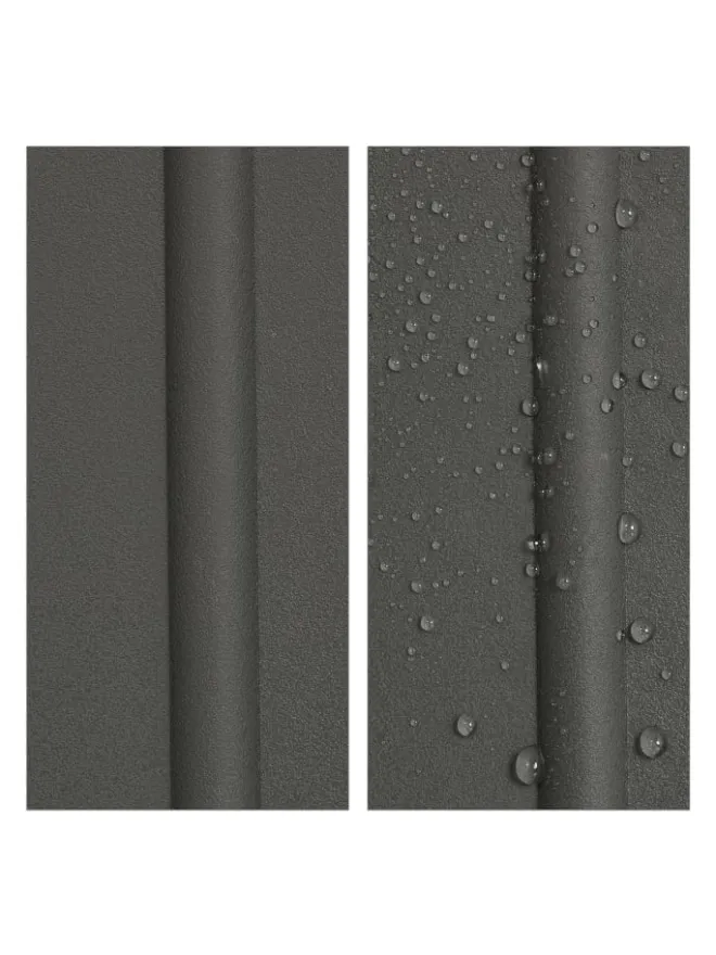 6 x Schuhabtropfschale in Grau - (B)35 x (H)3 x (T)27 cm>relaxdays Outlet