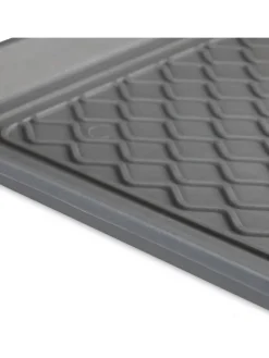 3 x Schuhabtropfschale in Grau - (B)60 x (H)3 x (T)40 cm><noscript><img width=