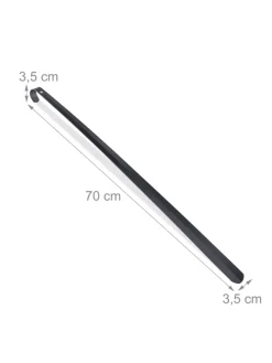 2 x Schuhlöffel in Schwarz - 70 cm><noscript><img width=