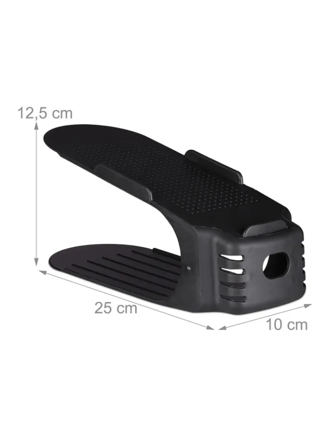 15 x Schuhstapler in Schwarz>relaxdays Best