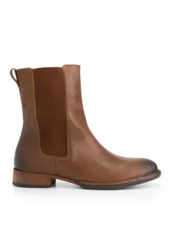 mysa Stiefeletten^Ambrozia Leather in Cognac