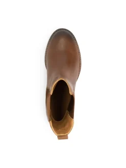 mysa Stiefeletten^Ambrozia Leather in Cognac