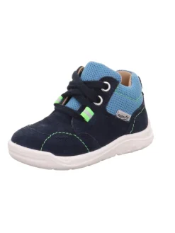 superfit Lauflernschuhe^Ankle Boot WHALEY in Blau/Hellblau