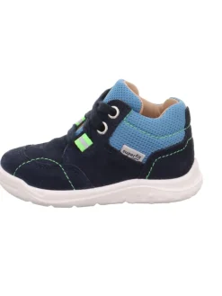 superfit Lauflernschuhe^Ankle Boot WHALEY in Blau/Hellblau
