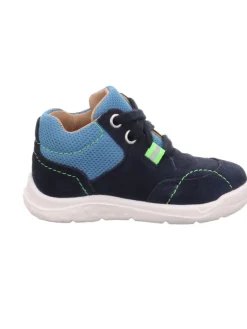 superfit Lauflernschuhe^Ankle Boot WHALEY in Blau/Hellblau