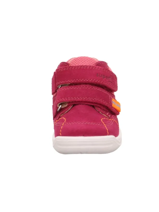 superfit Lauflernschuhe^Ankle Boot WHALEY in Rot/Rosa