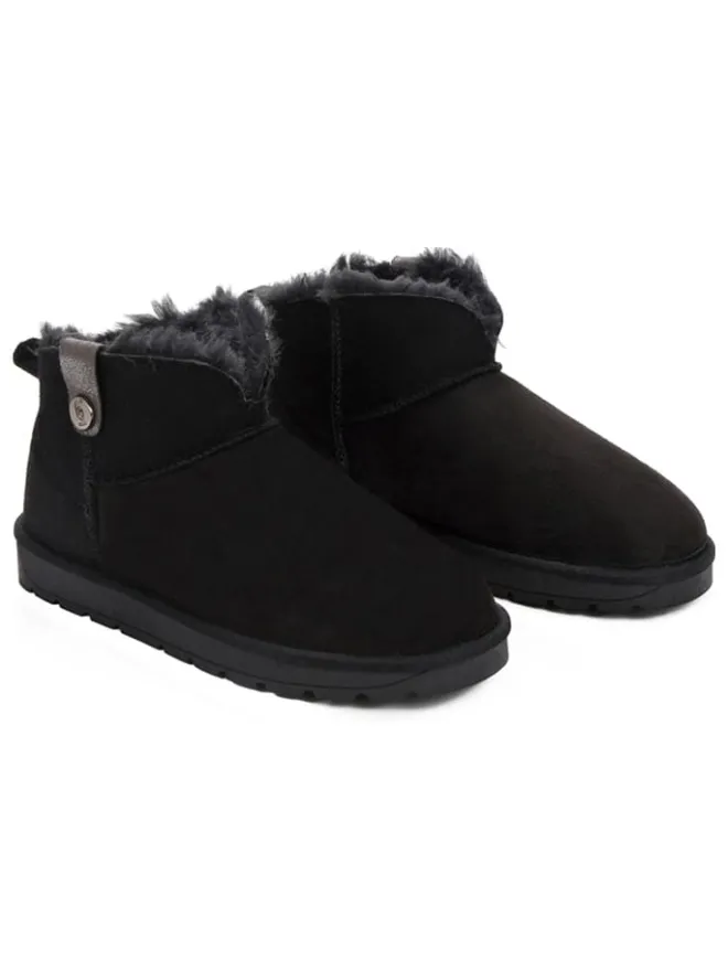 ISLAND BOOT Stiefeletten^Ankle-Boots "Ifza" in Schwarz