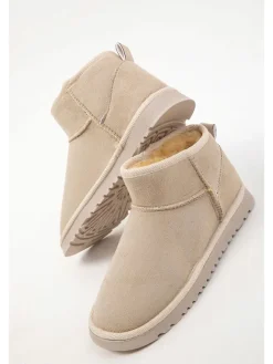 Ankle-Boots in Beige><noscript><img width=