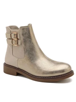 Sixth Sens Stiefeletten^Ankle-Boots in Gold