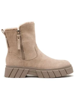 Foreverfolie Stiefeletten^Ankle-Boots in Khaki