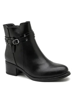Ankle-Boots in Schwarz>Sixth Sens Clearance
