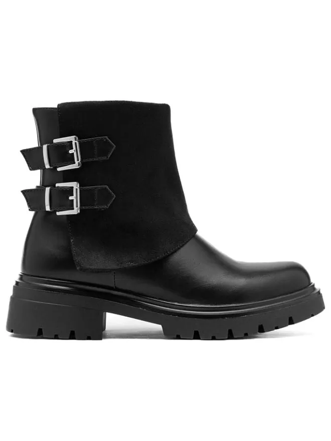 Ankle-Boots in Schwarz>C'M