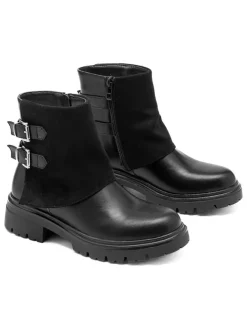 Ankle-Boots in Schwarz>C'M