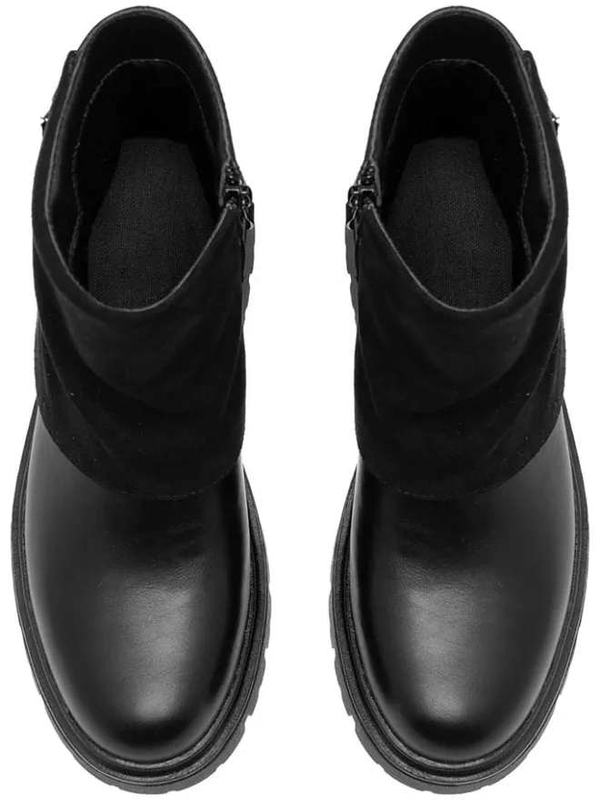Ankle-Boots in Schwarz>C'M