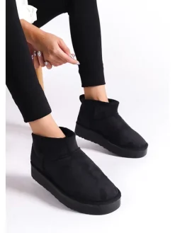 Ankle-Boots in Schwarz><noscript><img width=