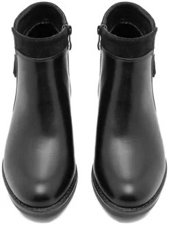 C'M Stiefeletten^Ankle-Boots in Schwarz