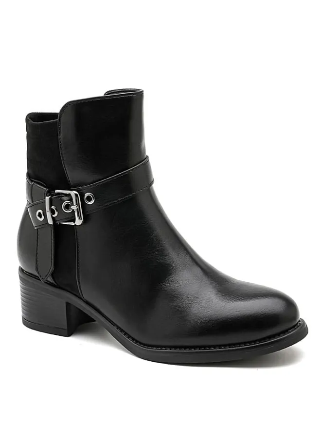 Sixth Sens Stiefeletten^Ankle-Boots in Schwarz