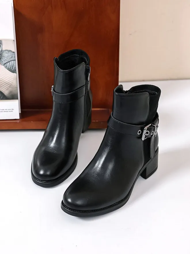 Sixth Sens Stiefeletten^Ankle-Boots in Schwarz