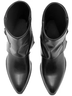 C'M Stiefeletten^Ankle-Boots in Schwarz