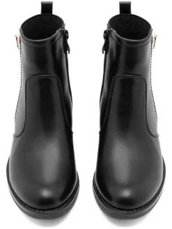 C'M Stiefeletten^Ankle-Boots in Schwarz