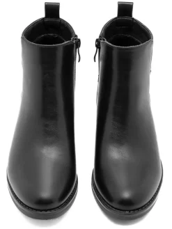 Ankle-Boots in Schwarz><noscript><img width=