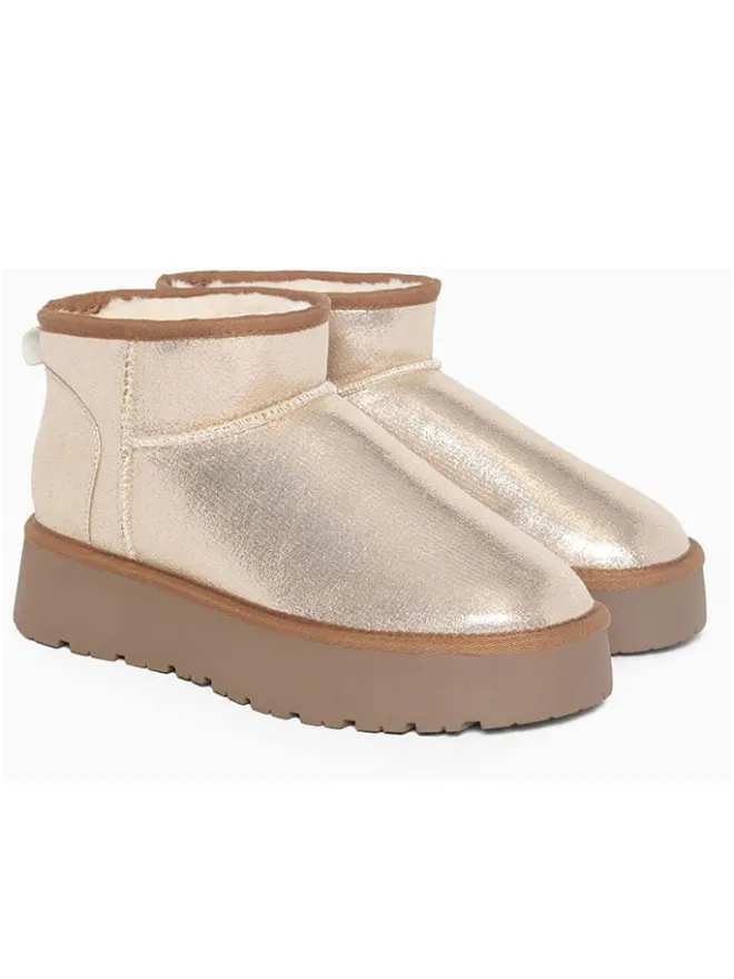 Ankle-Boots "Miley" in Beige>ISLAND BOOT Sale