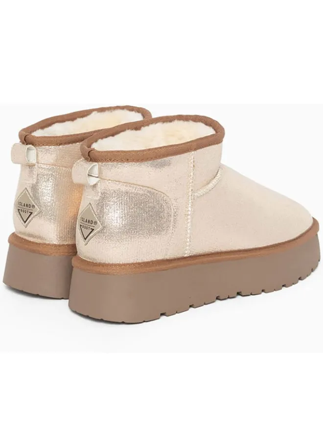 Ankle-Boots "Miley" in Beige>ISLAND BOOT Sale