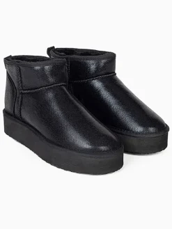 ISLAND BOOT Stiefeletten^Ankle-Boots "Miley" in Schwarz