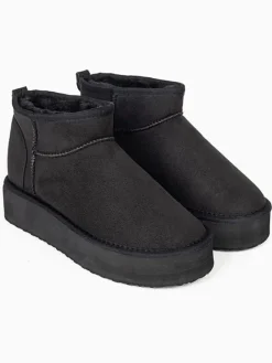 ISLAND BOOT Stiefeletten^Ankle-Boots "Miley" in Schwarz
