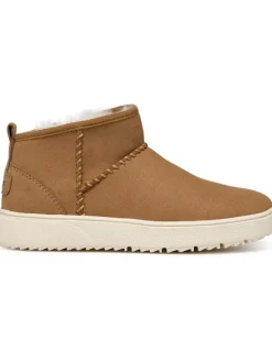 Geox Stiefel & Boots·Boots^Ankle-Boots "Theleven" in Hellbraun