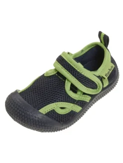 Aqua-Sandale in Marine/Grün>Playshoes New