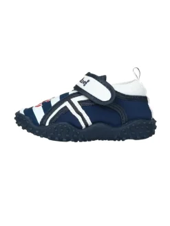 Playshoes Badeschuhe|Badeschuhe^Aqua-Schuh maritim in Marine/weiß
