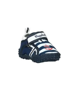 Playshoes Badeschuhe|Badeschuhe^Aqua-Schuh maritim in Marine/weiß
