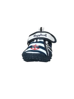 Playshoes Badeschuhe|Badeschuhe^Aqua-Schuh maritim in Marine/weiß