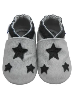 Yihakids Krabbelschuhe^Baby Krabbelschuhe aus Leder, weiche Lauflernschuhe mit rutschfester Sohle