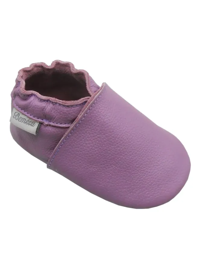 Baby Krabbelschuhe aus Leder, weiche Lauflernschuhe mit rutschfester Sohle>Bemesu Outlet