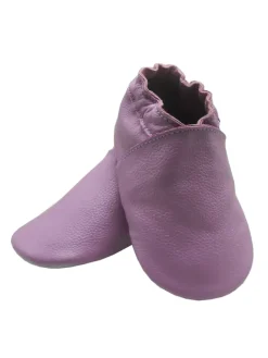 Baby Krabbelschuhe aus Leder, weiche Lauflernschuhe mit rutschfester Sohle><noscript><img width=
