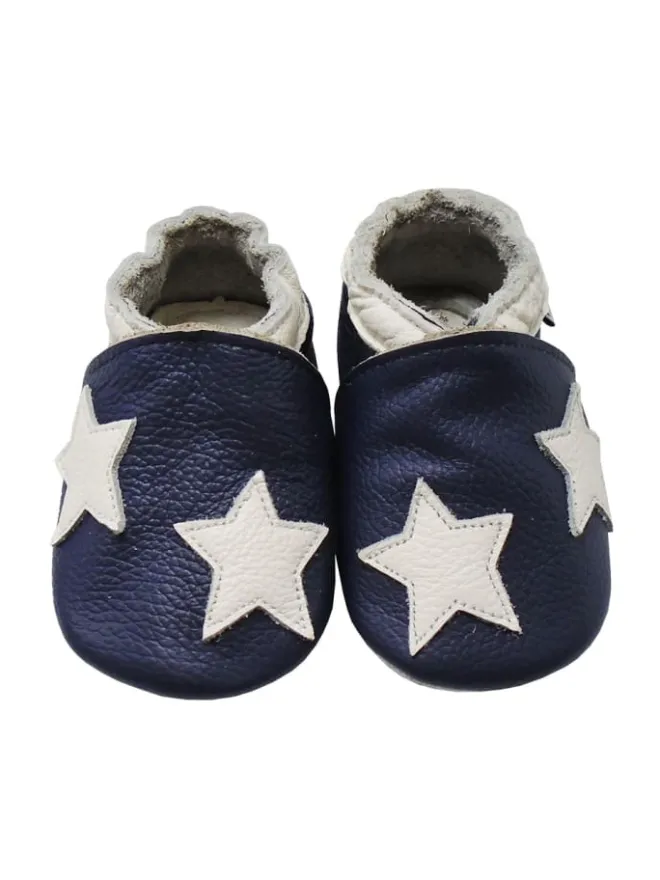 Mejale Krabbelschuhe^Baby Krabbelschuhe aus Leder, weiche Lauflernschuhe mit rutschfester Sohle