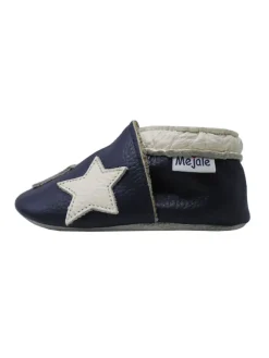 Mejale Krabbelschuhe^Baby Krabbelschuhe aus Leder, weiche Lauflernschuhe mit rutschfester Sohle