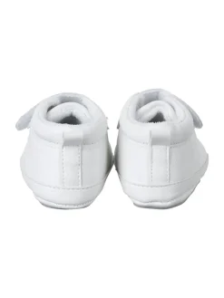 Sterntaler Krabbelschuhe^Baby Schuhe uni in weiß