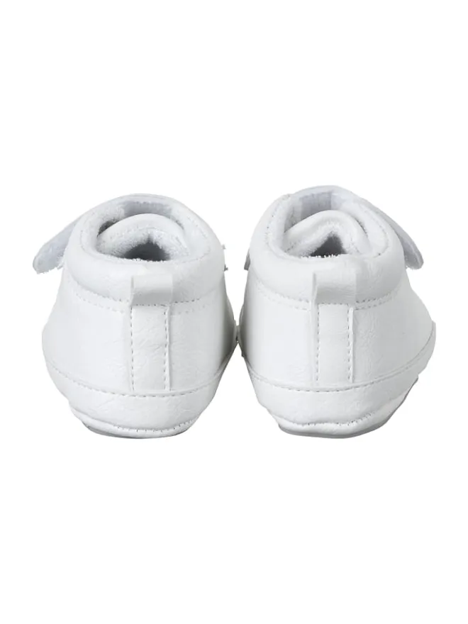 Sterntaler Krabbelschuhe^Baby Schuhe uni in weiß