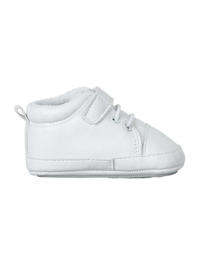 Sterntaler Krabbelschuhe^Baby Schuhe uni in weiß