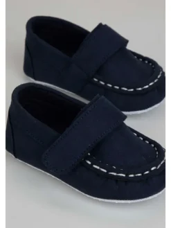 Coccodrillo Lauflernschuhe^Baby-Mokassins in dunkelblau