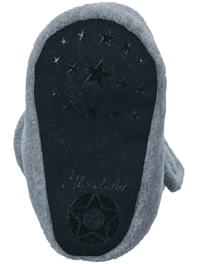 Sterntaler Krabbelschuhe^Babyschuhe in Grau