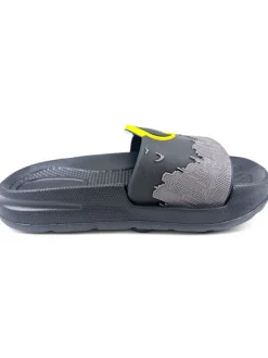 Batman Badeschuhe^Badelatschen in Schwarz