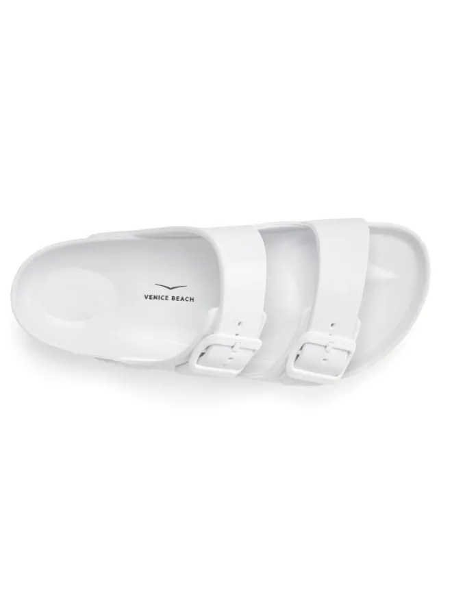 Venice Beach Clogs & Pantoletten·Pantoletten^Badepantolette in weiß