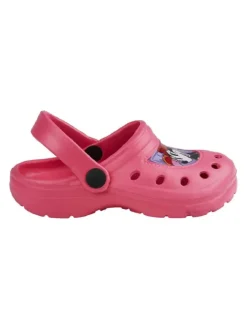 Disney Minnie Mouse Hausschuhe^Badesandalen für Kinder Rutschfeste Clogs für den Sommer in Rot
