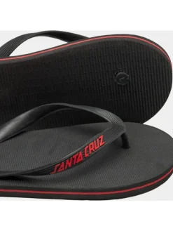 Santa Cruz Outdoorschuhe^Badeschuh "Classic Dot Thong" in Schwarz