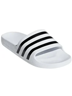 adidas Sandalen & Pantoletten^Badeschuhe "Adilette Aqua" in Weiß
