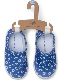 Badeschuhe ''Blue Leopard'' in Blau><noscript><img width=